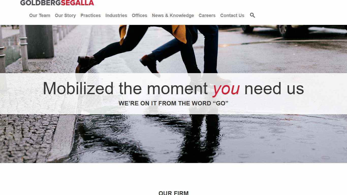 Goldberg Segalla | Here to Move You Forward